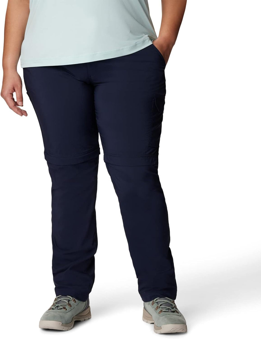 Columbia Damen Umwandelbare Wanderhose Silver Ridge Utility Silver Ridge Utility-Hose 4 Dunkle Nacht