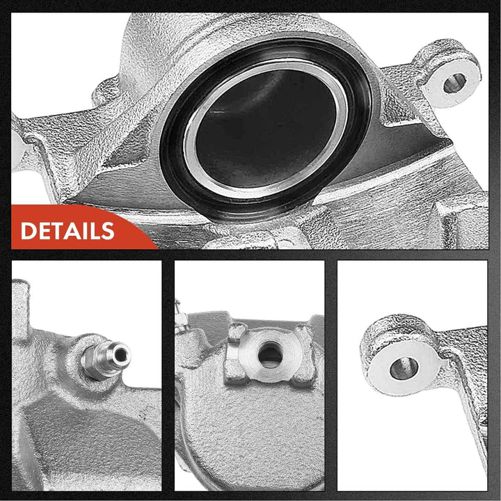Frankberg Bremssattel Bremszange Vorderachse Links Kompatibel mit Civic VIII Hatchback FK FN Type-R