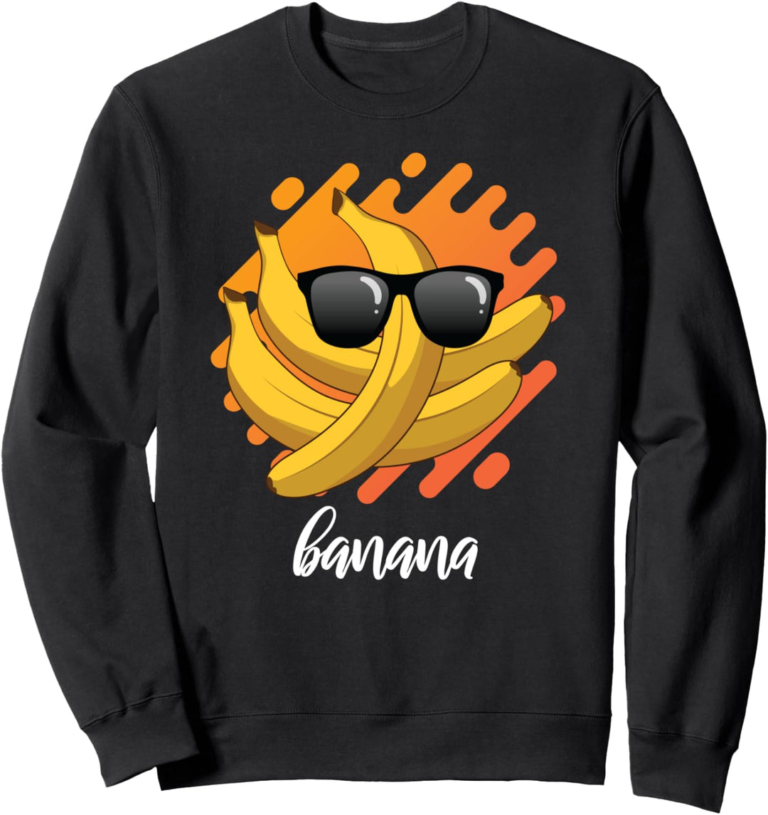 Banane T-Shirt Süss lecker fruchtig cool Geschenk Sweatshirt