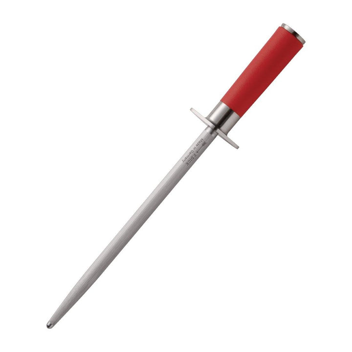 F.Dick Wetzstahl, Red Spirit (25 cm Klinge, Standardzug, Kunststoffgriff, 65°HRC), 71741252, 37.4 cm