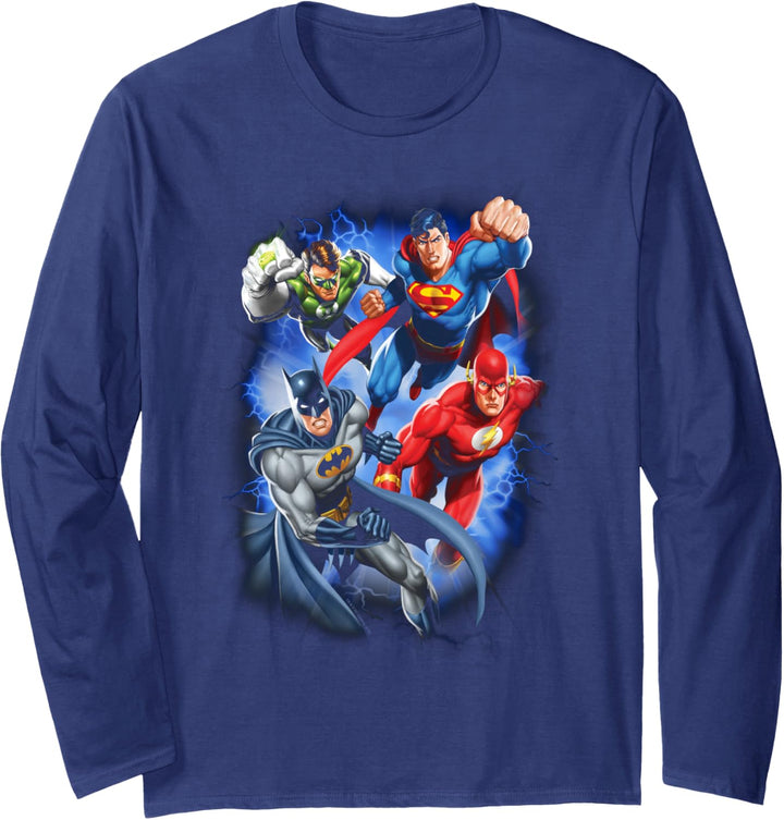 Justice League Storm Makers Langarmshirt