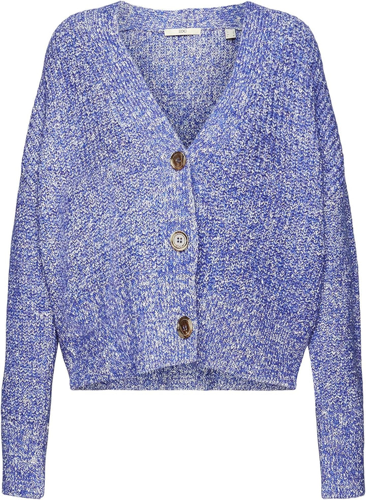 ESPRIT Cardigan mit V-Ausschnitt L Ink, L Ink