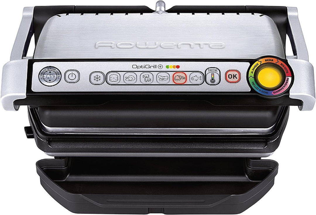 Rowenta Optigrill Grillpfanne Optigrill + schwarz / silber (italienisches
