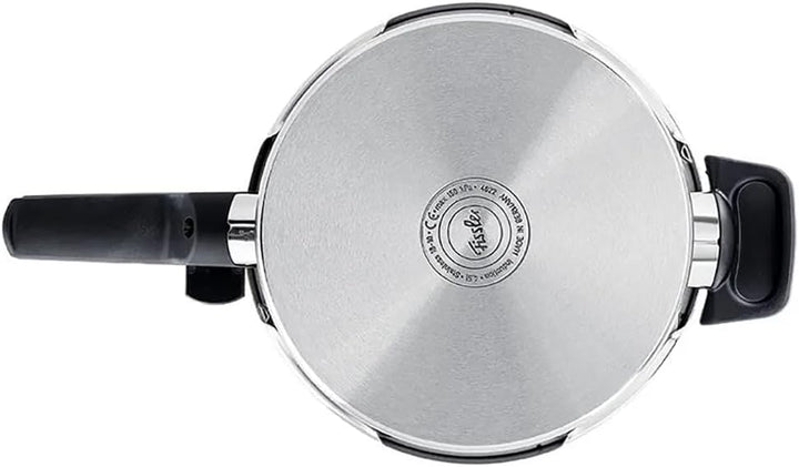 Fissler Vitaquick Premium/Schnellkochtopf (4,5 L, Ø 22 cm) m. Einsatz, Edelstahl-Dampfkochtopf, 2-Ga