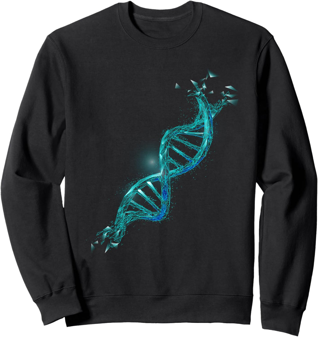 DNA Strang Biologen Geschenk Wissenschaft Biologie Sweatshirt