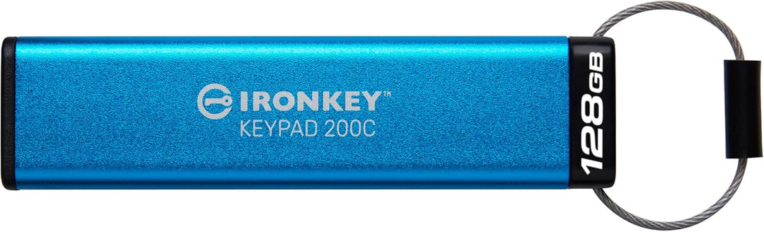 Kingston IronKey Keypad 200 Typ-C Hardware-verschlüsselter USB-Stick FIPS 140-3 Level 3 (ausstehend)