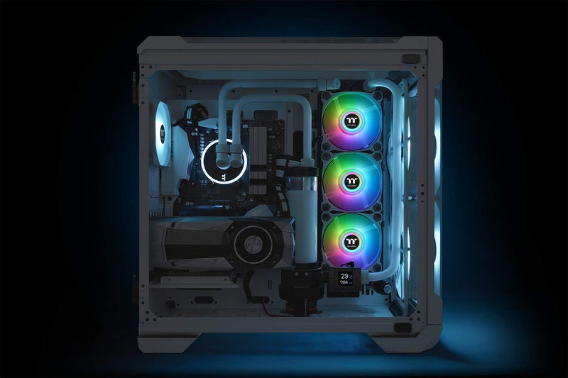 Thermaltake Pure Duo 12 ARGB Sync Radiator Fan 2-Fan Pack | PC-Lüfter | Gehäuse-Lüfter | Radiator-Lü