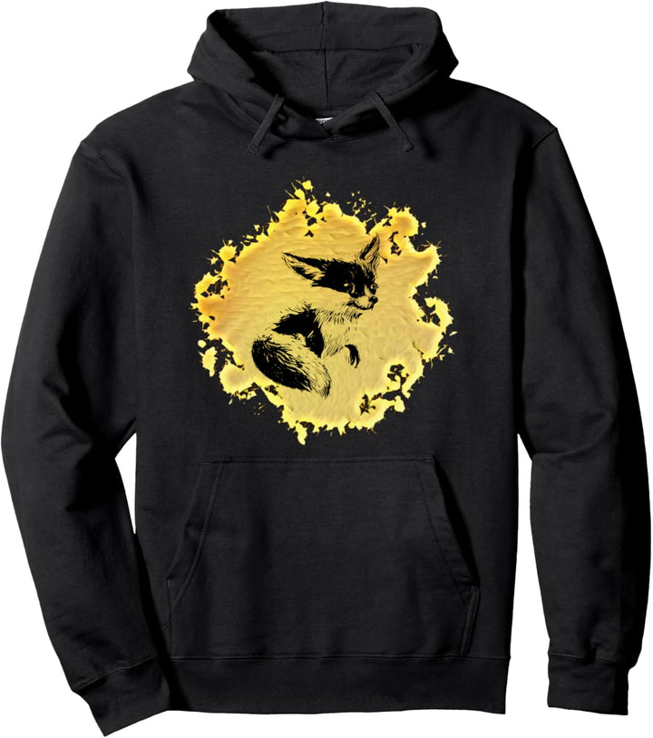 Fuchs Motiv schlaue Füchse Tiere Wald schlauer Fuchs Design Pullover Hoodie