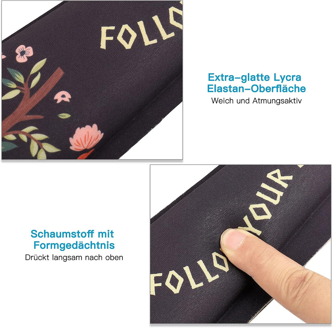 AOKSUNOVA Handballenauflage Set Ergonomisches Mauspad Handballenauflage Tastatur Handgelenkstützen A