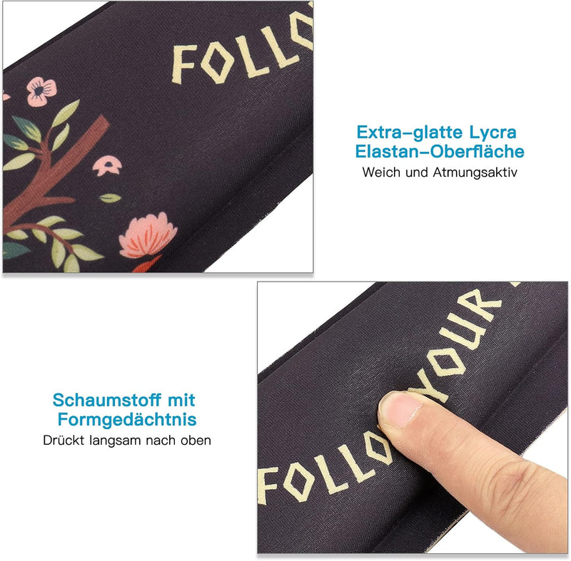 AOKSUNOVA Handballenauflage Set Ergonomisches Mauspad Handballenauflage Tastatur Handgelenkstützen A