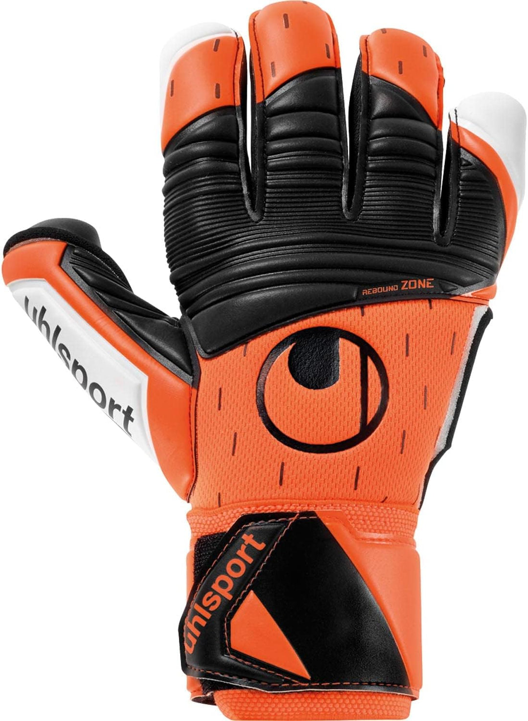 Uhlsport Torwarthandschuhe Super Resist+ HN fluo orange/weiss/schwarz 9.5, fluo orange/weiss/schwarz