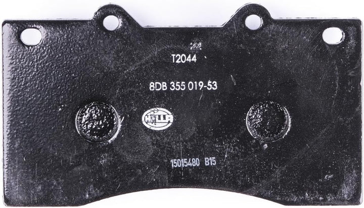 HELLA PAGID 8DB 355 019-531 Bremsbelagsatz - T2044 - Dicke/Stärke: 17.8mm - Bremssystem: Akebono - m
