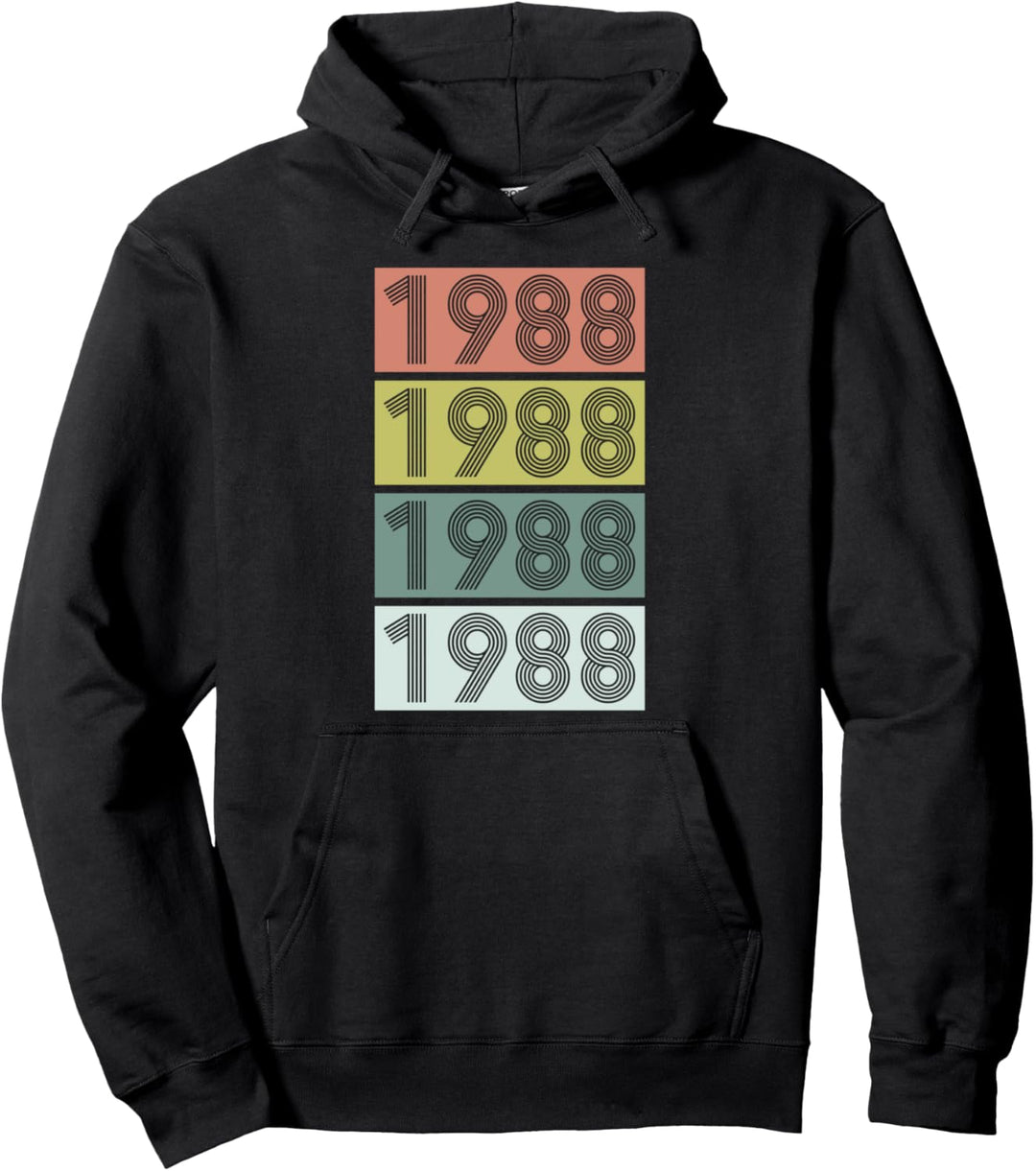 1988 Geburtstag Pullover Hoodie
