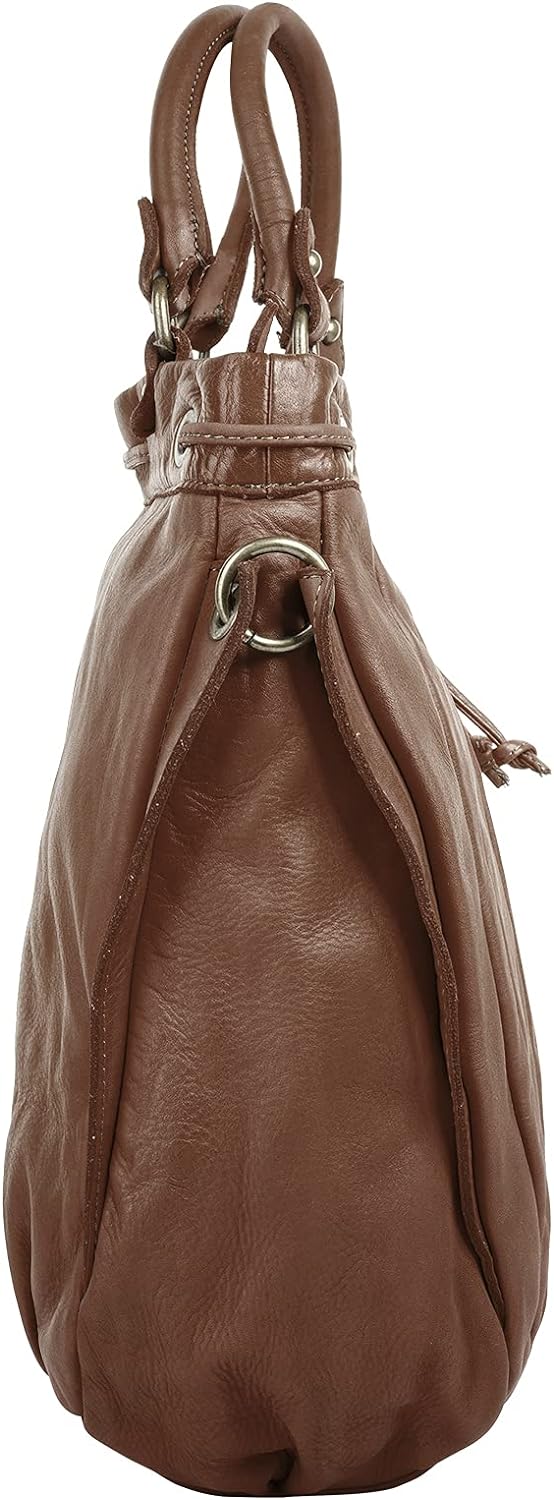 forty° Shopper Echt Leder Damen - 021143 Cognac, Cognac