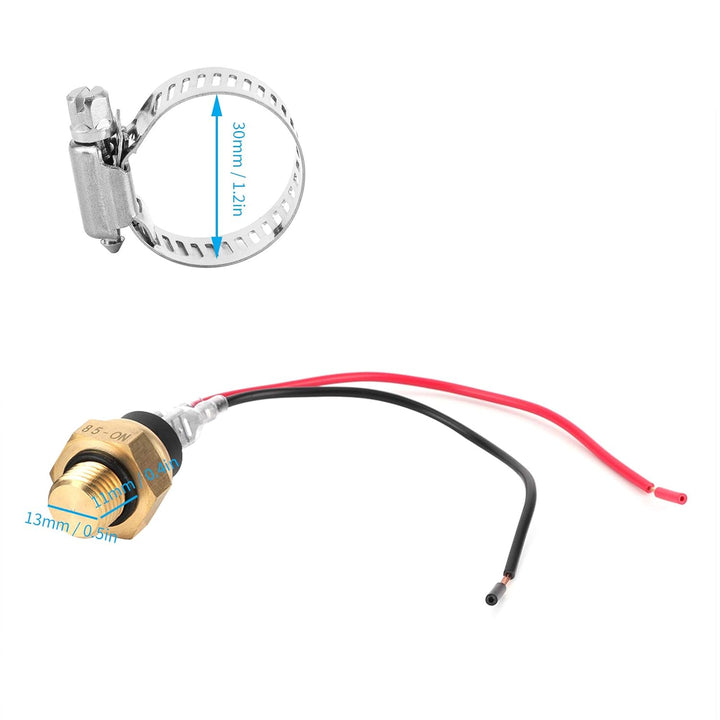 Wassertemperatursensor, Thermostat Wassertemperaturschalter Kühler Kühlmittellüfter Temperatursensor