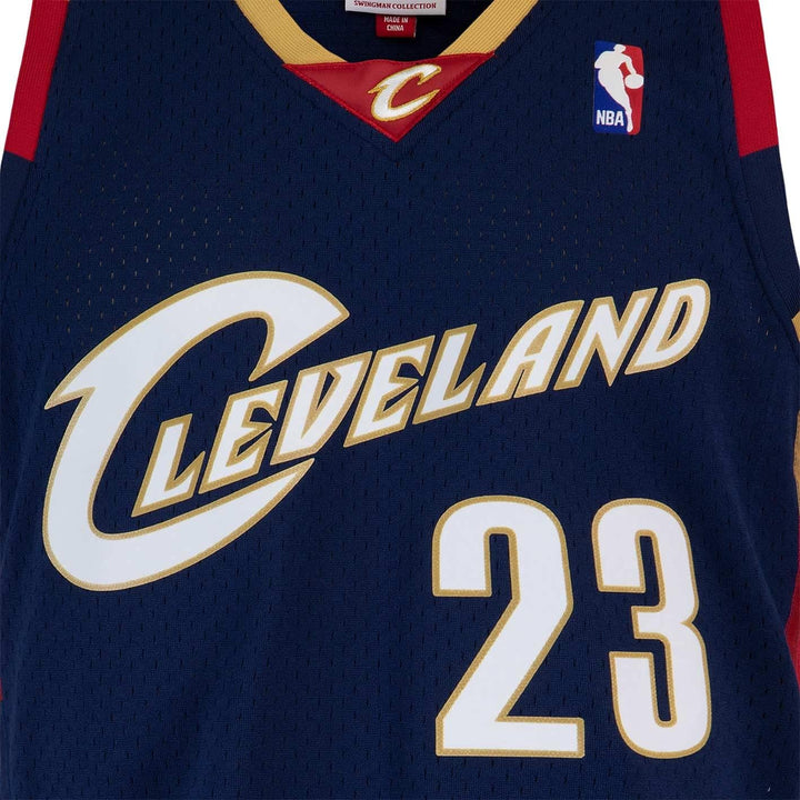 Mitchell &amp; Ness Swingman LeBron James Cleveland Cavaliers 08/09 Trikot L Navy, L Navy
