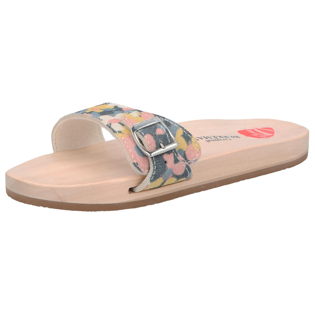 Berkemann Unisex Original Sandale Holzschuh 38 2/3 EU Multicolor Abstrakt, 38 2/3 EU Multicolor Abst