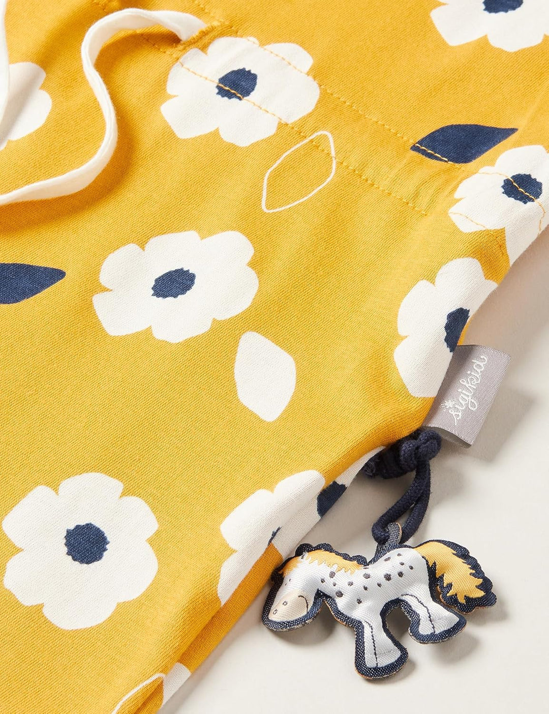Sigikid Mädchen Kinderkleid 122 Gelb Geblühmt, 122 Gelb Gebl&#xFC;hmt