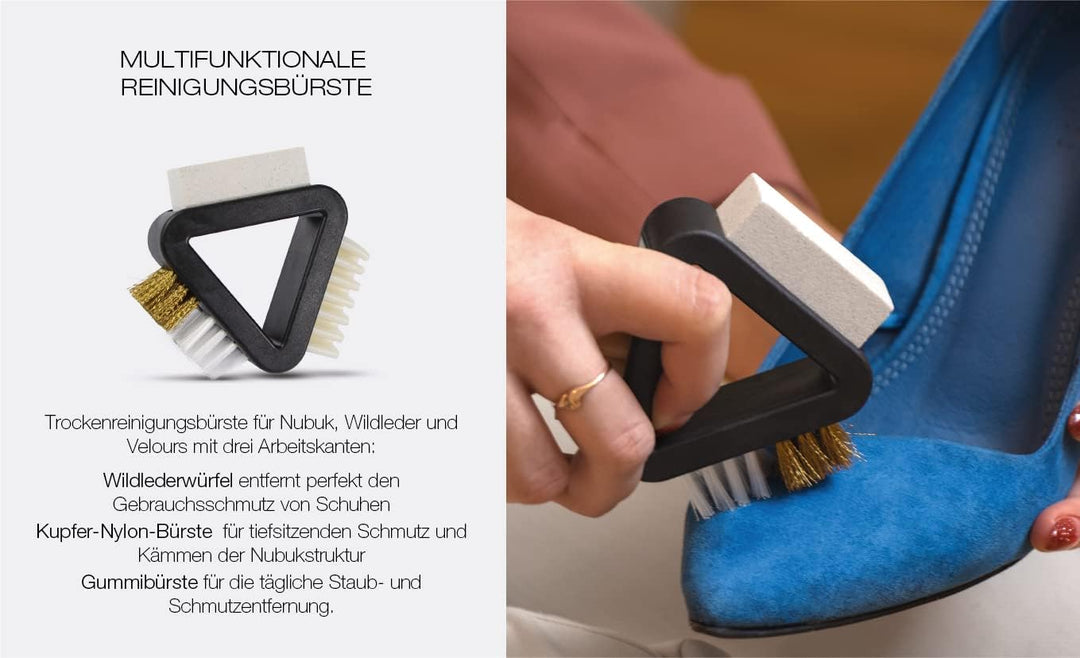 Coccine - Wildleder Pflege + Imprägnierspray Schuhe Set, Nubukleder Pflege, Impregnierungsspray Schu