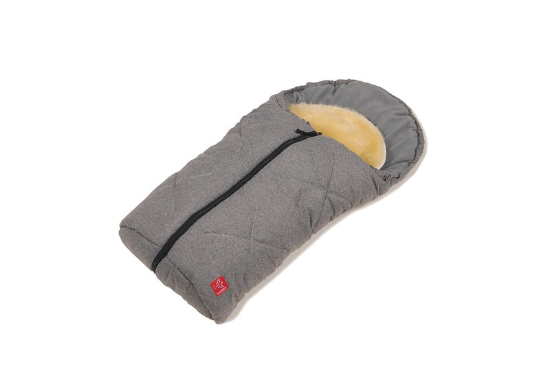 Kaiser 65355324 Babyschalenfusssack Little Sheepy, antracite melange, grau anthracite melange, anthr