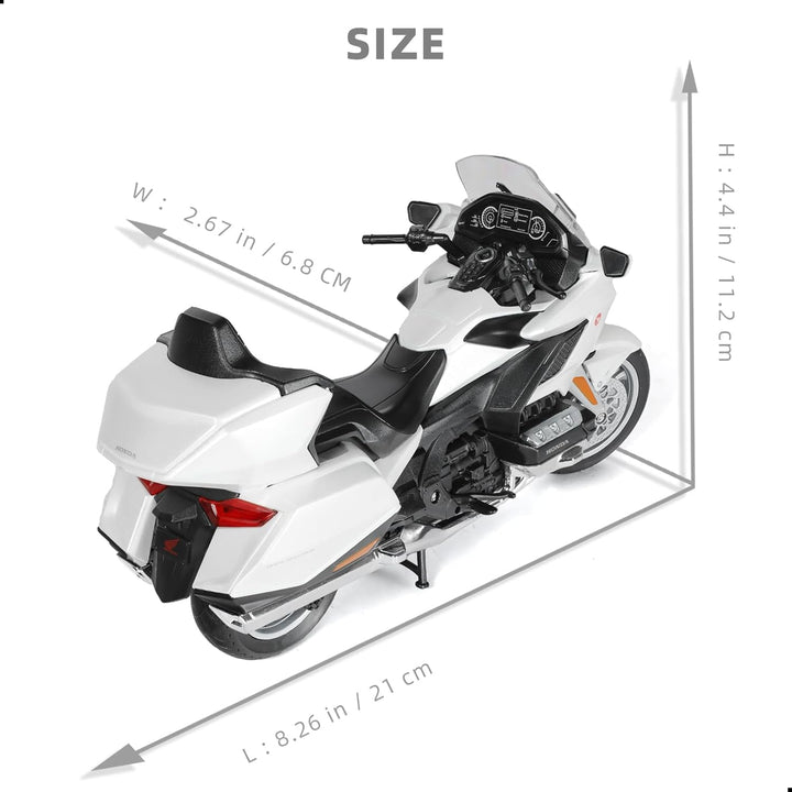 1:12 Motorrad Modell kompatibel für Honda Goldwing Legierung Diecast Motorrad Modell Spielzeug Mini
