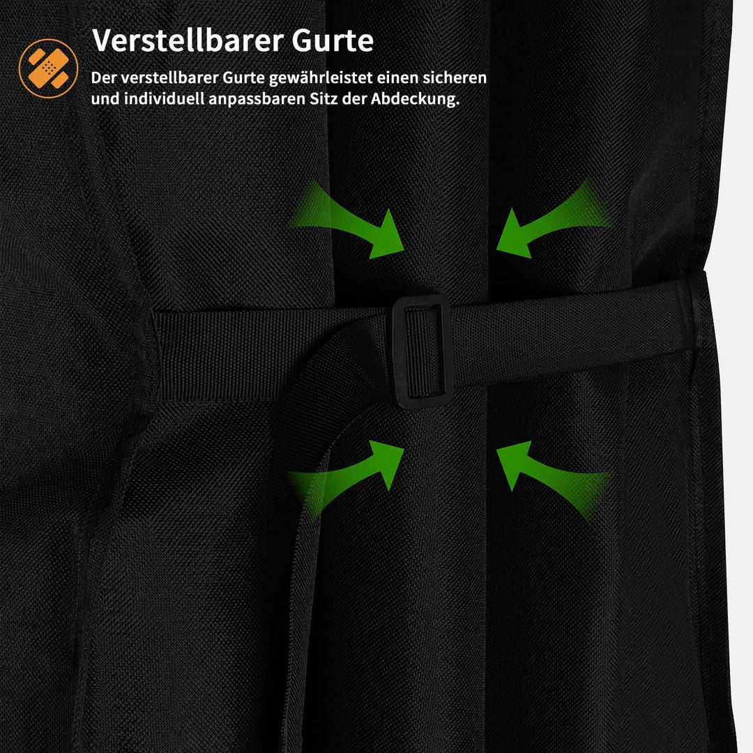 Dokon Abdeckung für Tischtennisplatte, Wasserdicht, Winddicht, UV-Beständiges, Schwerlast Reissfest
