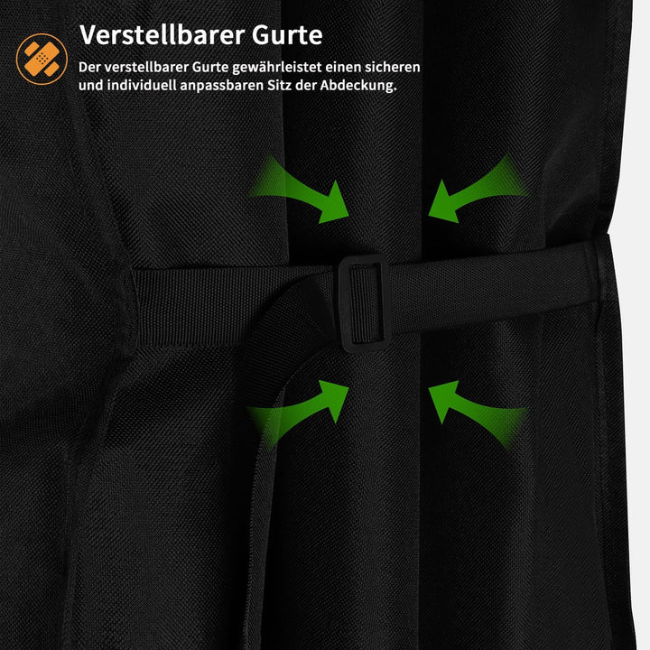 Dokon Abdeckung für Tischtennisplatte, Wasserdicht, Winddicht, UV-Beständiges, Schwerlast Reissfest