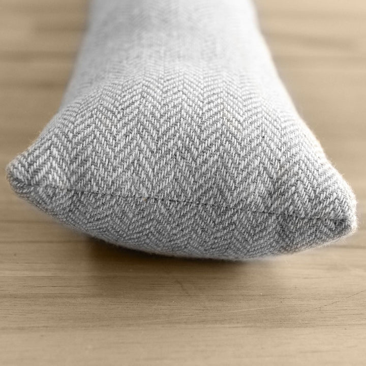 Beautissu 2er Set Zugluftstopper 120 cm lang Tuuli HO - Windstopper als Türvorleger, Haustür Rolle u