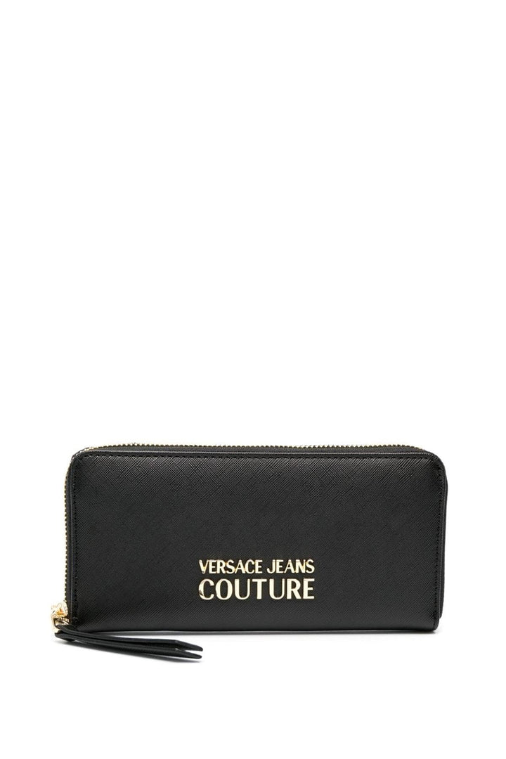 Versace Jeans Couture, Geldbeutel, Portemonnaie, Schwarz
