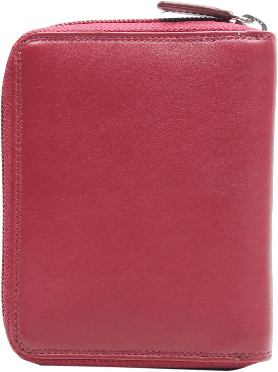 Esquire Duo Leder Damen Reissverschluss Geldbörse 0956-59 Rot aus Leder