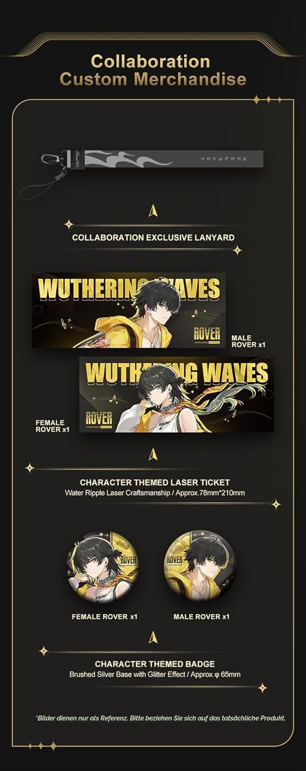 Moondrop Wuthering Waves x U.C.T.S. Hybrid Dual Drivers OWS Al Noise Cancelling LHDC-V Gaming Headse