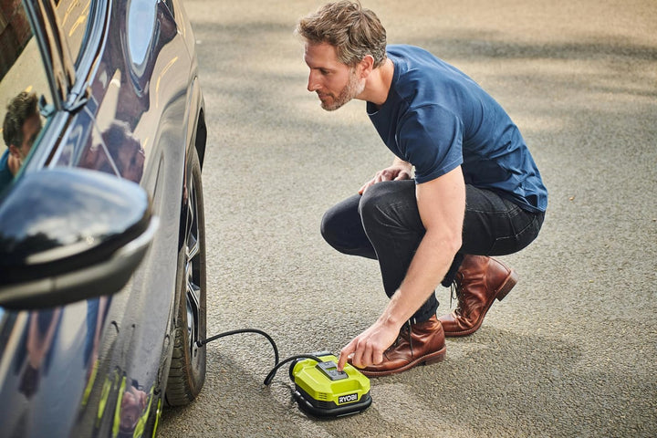 RYOBI 18 V ONE+ Akku-Multi-Kompressor RMI18-0, max. 11 bar Druck, Digitalanzeige, ohne Akku und Lade