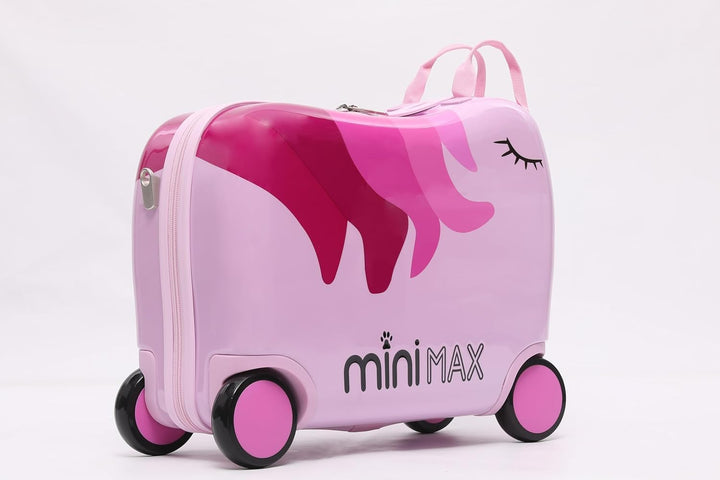 Minimax Kinderkoffer Hartschale Handgepäckkoffer Kofferset 45x36x20cm für Kinder Jungen und Mädchen