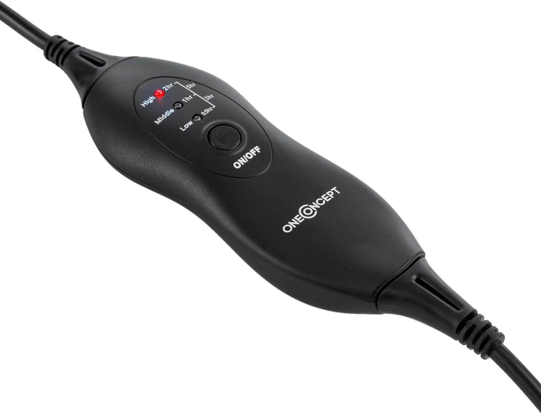 OneConcept Magic-Carpet DX - Heizmatte , Heizteppich , elektrisch , 100 Watt , 3 Heizstufen , Timer