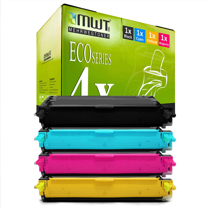 4X MWT XXL Toner kompatibel für Xerox Phaser 6180 D MFP DN N ersetzt Black Cyan Magenta Yellow