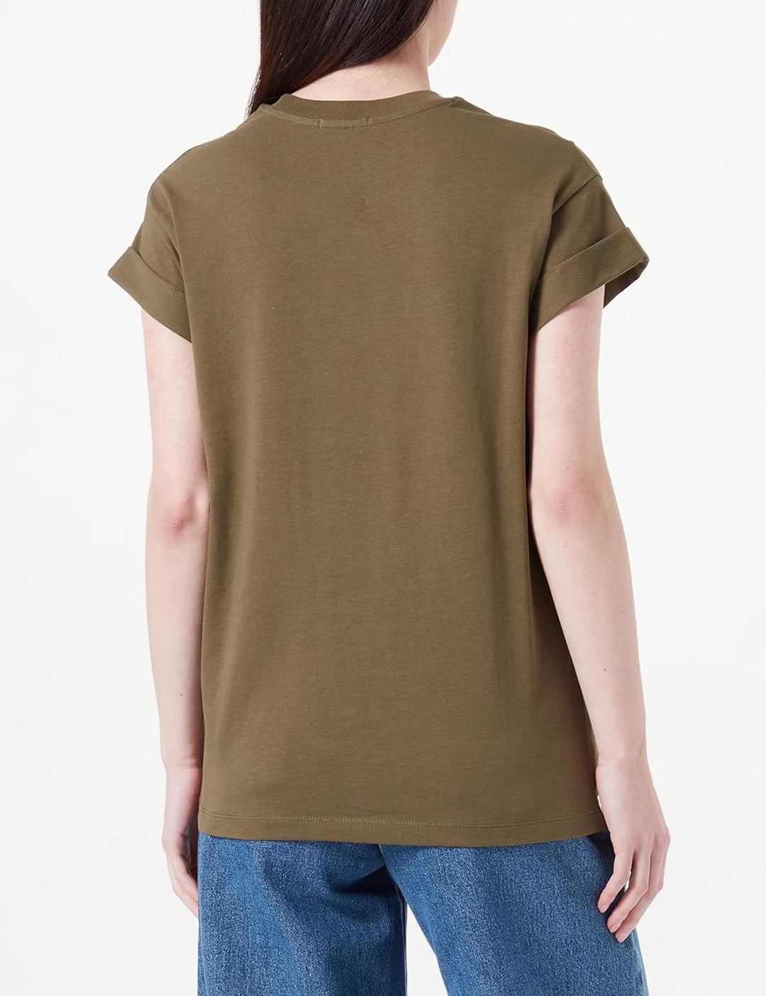Replay Damen T-Shirt XS 238 Army Green, XS 238 Army Green