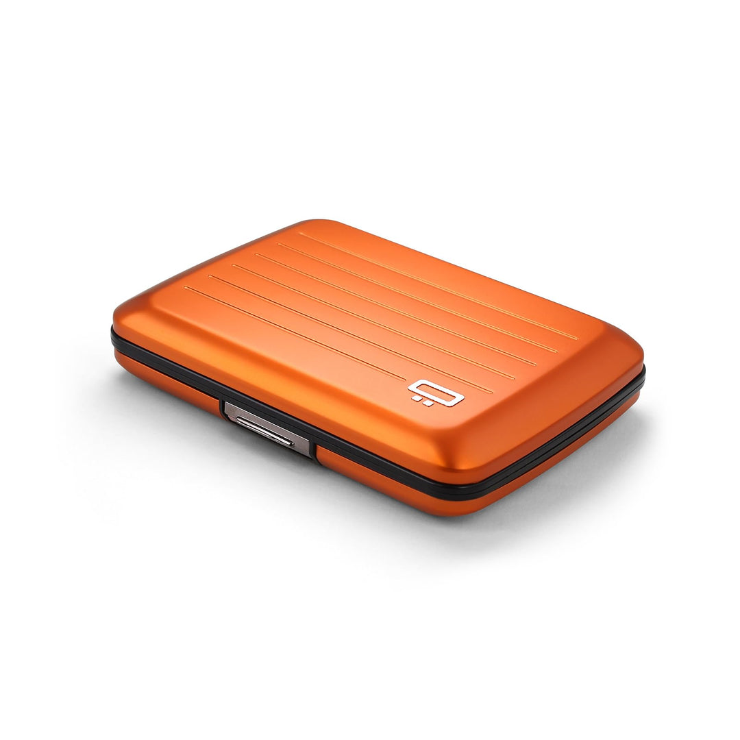 ÖGON Smart Wallets - Stockholm V2 Aluminium Geldbörse - Metallverschluss - RFID Blockierung Kartenet