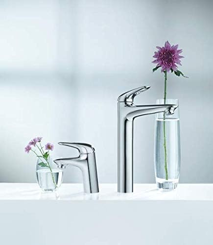GROHE Eurostyle Badarmaturen - Einhand-Waschtischbatterie (DN 15, S-Size, Einlochmontage) chrom,3355