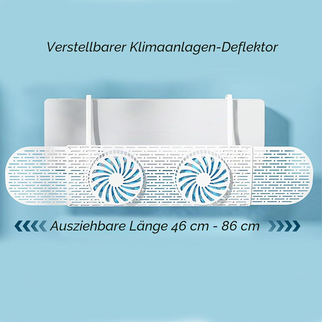 Universal-Windabweiser für Klimaanlagen, verstellbar, für Wand-Klimaanlagen