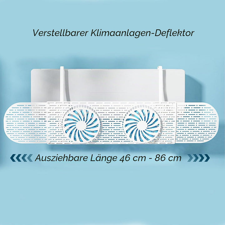 Universal-Windabweiser für Klimaanlagen, verstellbar, für Wand-Klimaanlagen