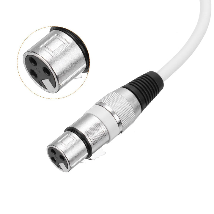 QUARKZMAN XLR Stecker auf XLR-Buchse 1,5m Mikrofonkabel Audio Adapter für Vorverstärker/Lautsprecher
