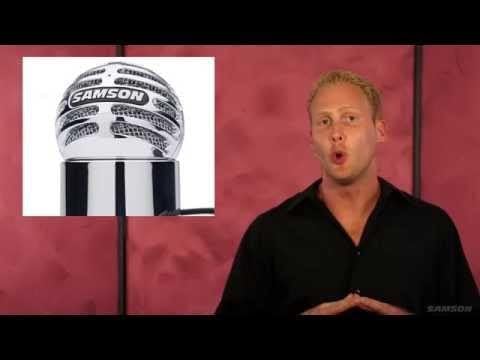 Samson Meteorite USB Mikrofon silber, silber