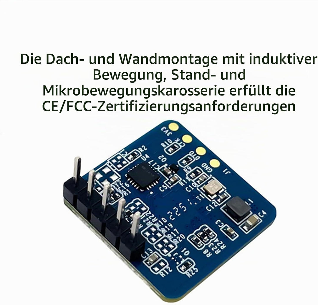 2X 24G mmWave LD2420 Radarsensor-Bewegungserkennungsmodul für Menschliche Anwesenheit