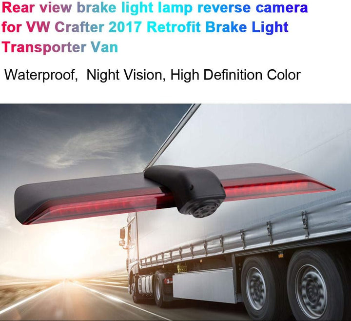 Rückfahrkamera Transporter Van Bremslicht Bremsleuchte Kamera Rückfahrsystem im 3. Bremslicht mit Rü