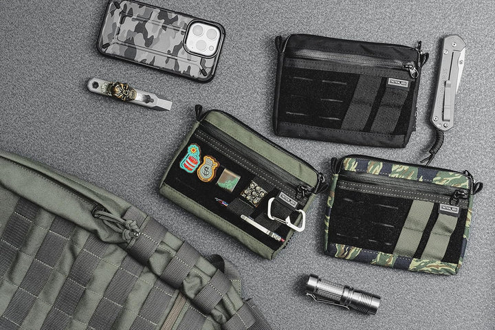 TACTICAL GEEK Molle Tasche Wasserdicht Rucksack Zusatz-Tasche EDC Pouch Multipurpose molle Pouch Uti