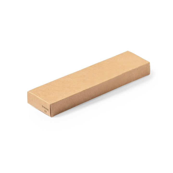 50 umweltfreundliche Rasiersets mit Doppelklinge und Rasiergel von 8 g, in Kraftdesign-Box, ideal fü