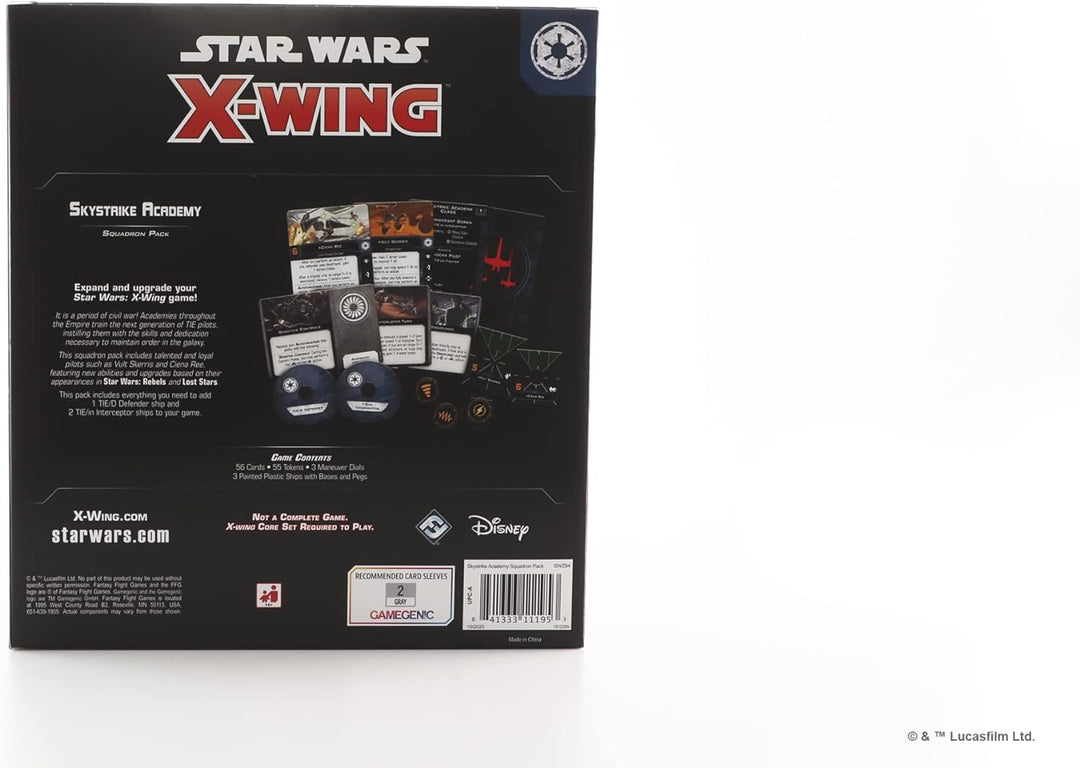 Fantasy Flight Games - Star Wars X-Wing Second Edition: Star Wars X-Wing: Skystrike Academy Squadron