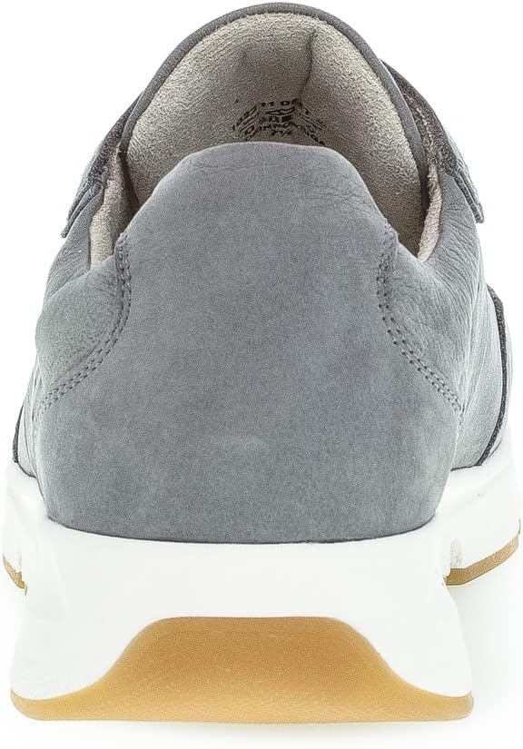 Pius Gabor Herren Sneaker,zertifiziertes Leder,Wechselfussbett,Superflex Sohle 50 EU Grau Platin, 50