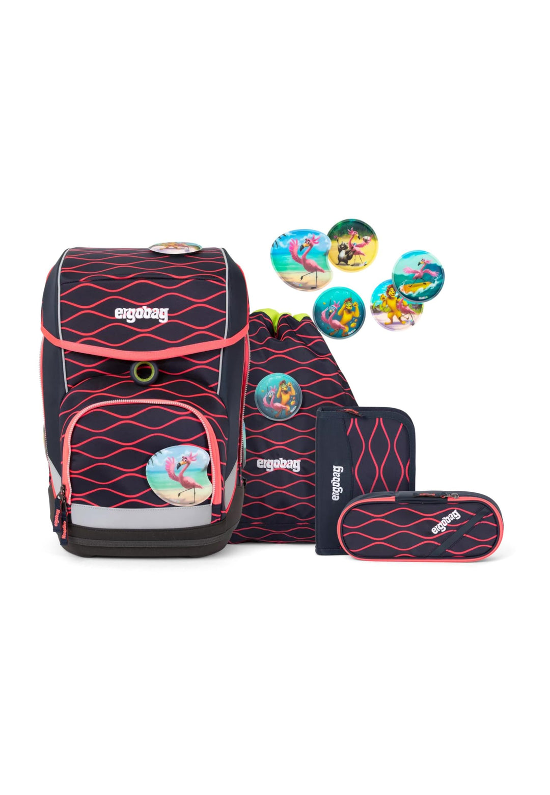 ergobag Cubo WellenreitBär Einheitsgrösse, Einheitsgrösse