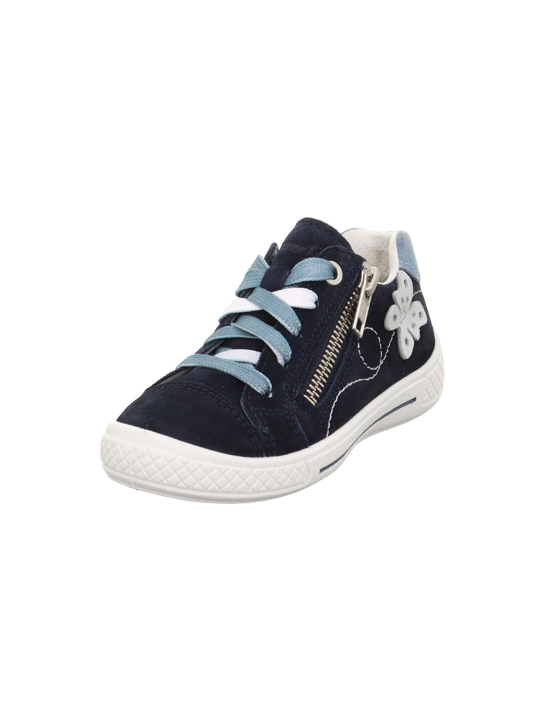 Superfit Mädchen Tensy Sneaker 25 EU Blau 8000, 25 EU Blau 8000